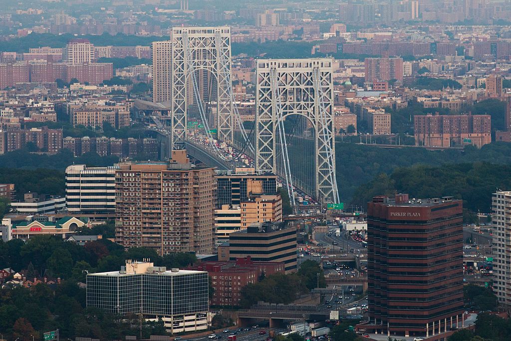 The George Washington Bridge.