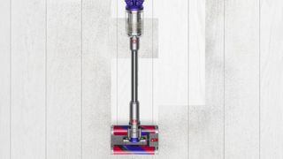 Dyson Omni-glide: image showing how the vacuum can change direction to clean