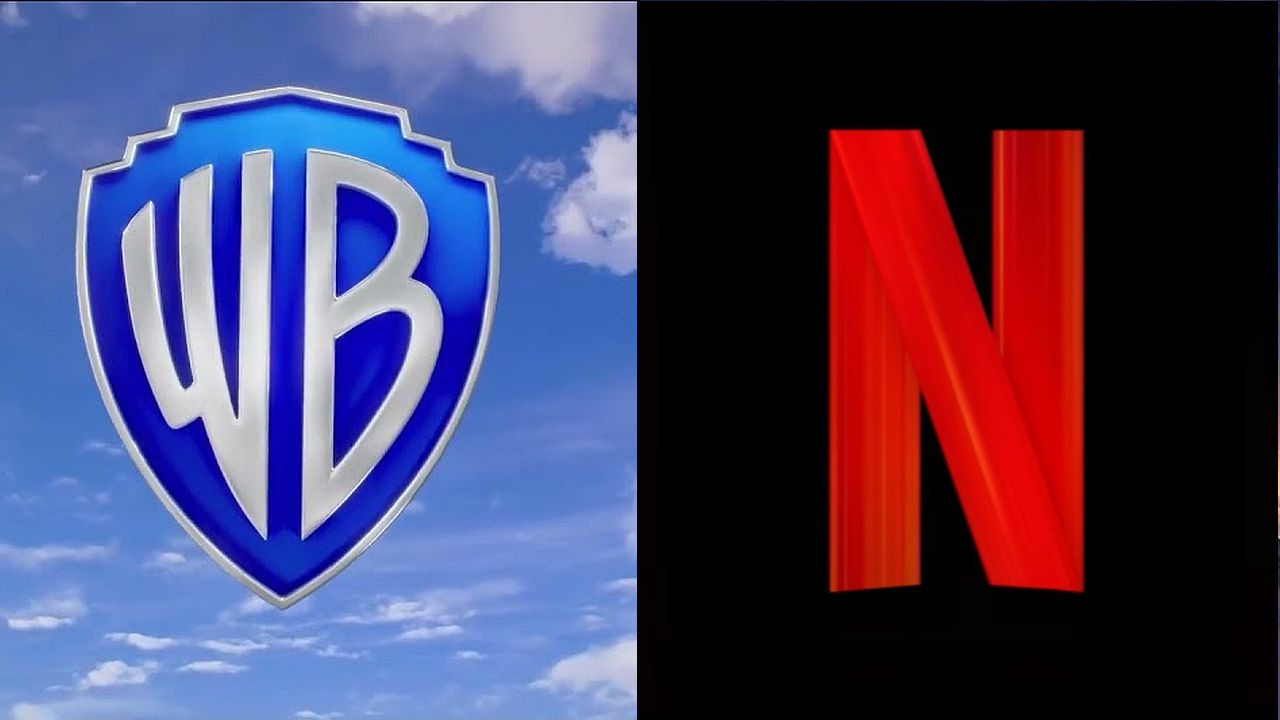 Warner Bros. and Netflix logos 