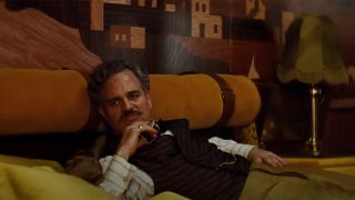Mark Ruffalo lounging in the Poor Things trailer.