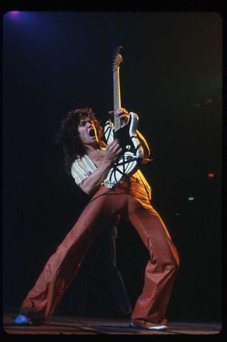 Eddie Van Halen onstage
