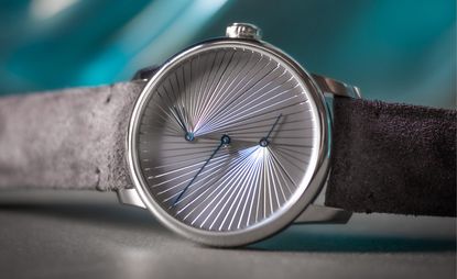 Atlelier Oï Louis Erard Le Régulateur watch with engraved dial