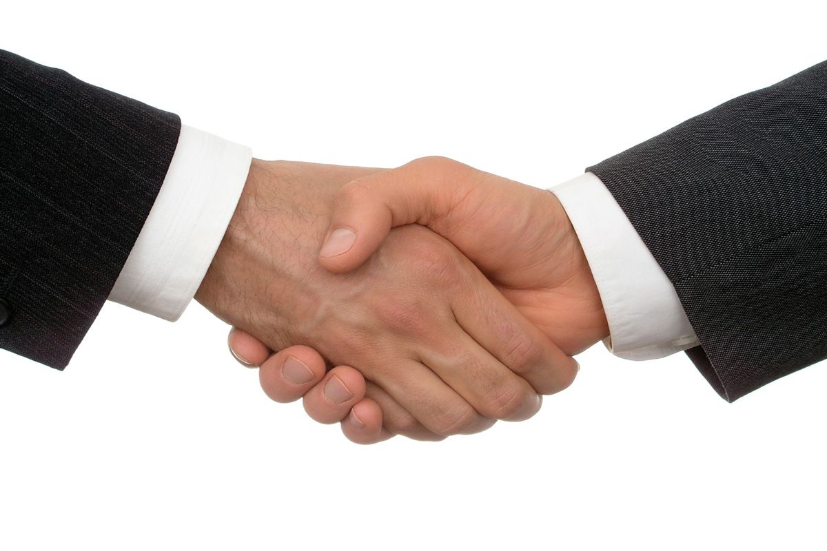 business handshake