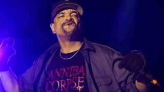 Body Count’s Ice T performing onstage