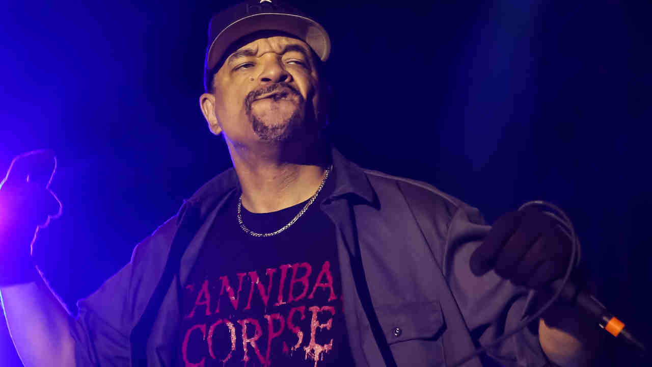 Body Count’s Ice T performing onstage