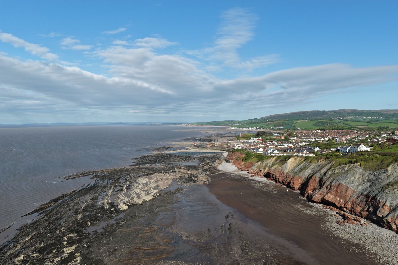 A photo taken with a DJI Mavic 4 Pro consumer drone