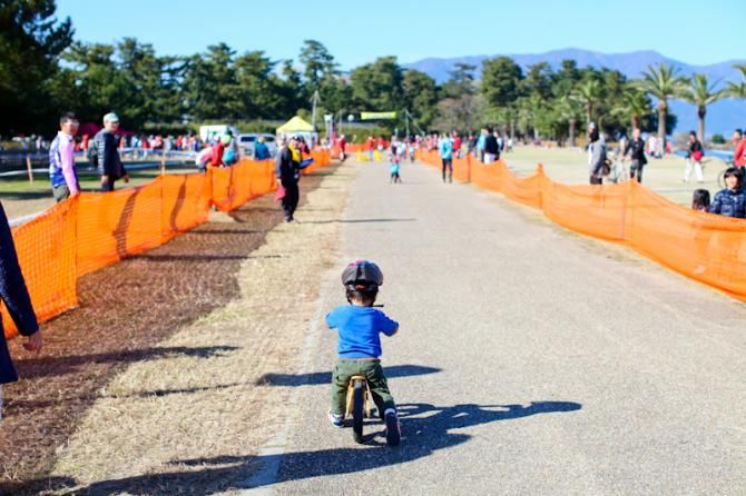 The Yasu round of Kansai 'cross had a children's race