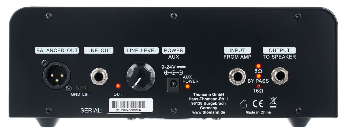 Harley Benton's new PA 250 Power Attenuator