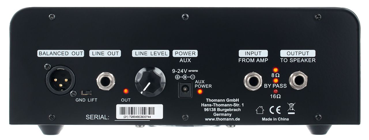 Harley Benton's new PA 250 Power Attenuator