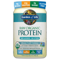 Garden of Life Raw Organic Protein Unflavored Powder| $46.99,$31.44 at Amazon