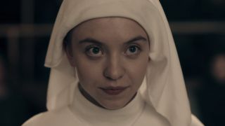 Sydney Sweeney as Eden getting married in The Handmaid&#039;s Tale