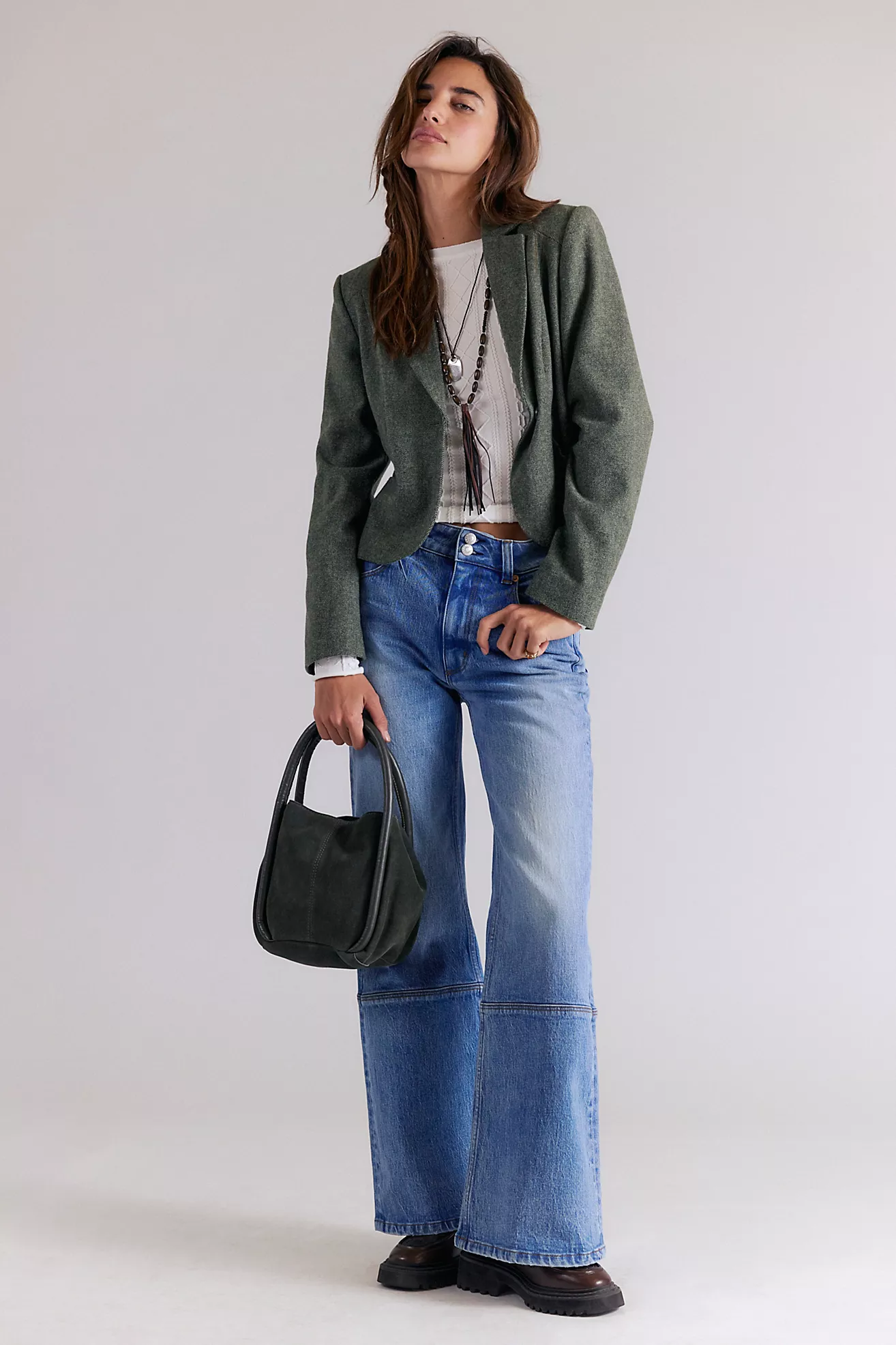 Rolla&#039;s East Coast Seamed Flare Jeans