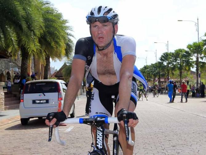Graeme Brown (Blanco) completes another Tour de Langkawi