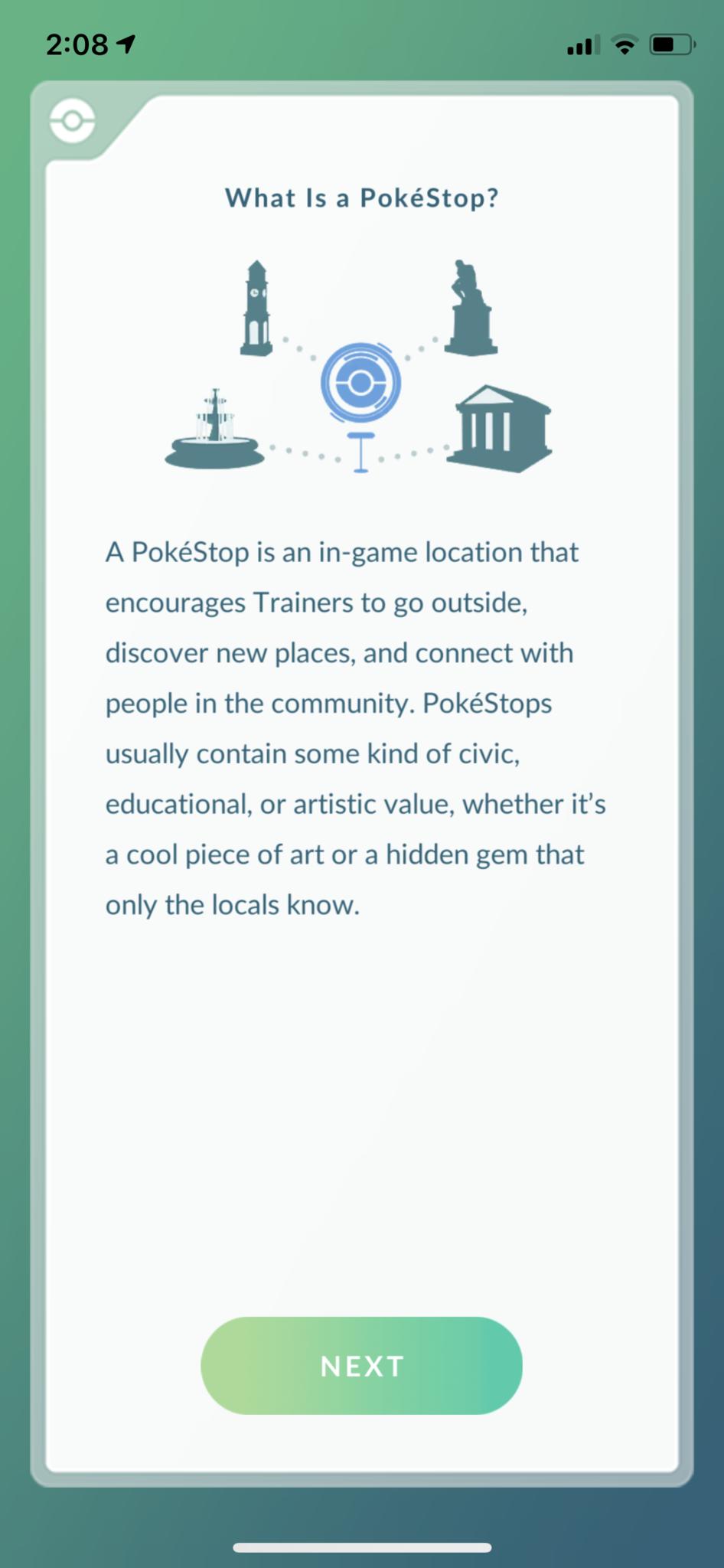 Pokemon Go Wayfarer beta 2
