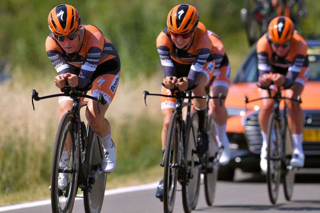 Boels-Dolmans led by Karol-Ann Canuel