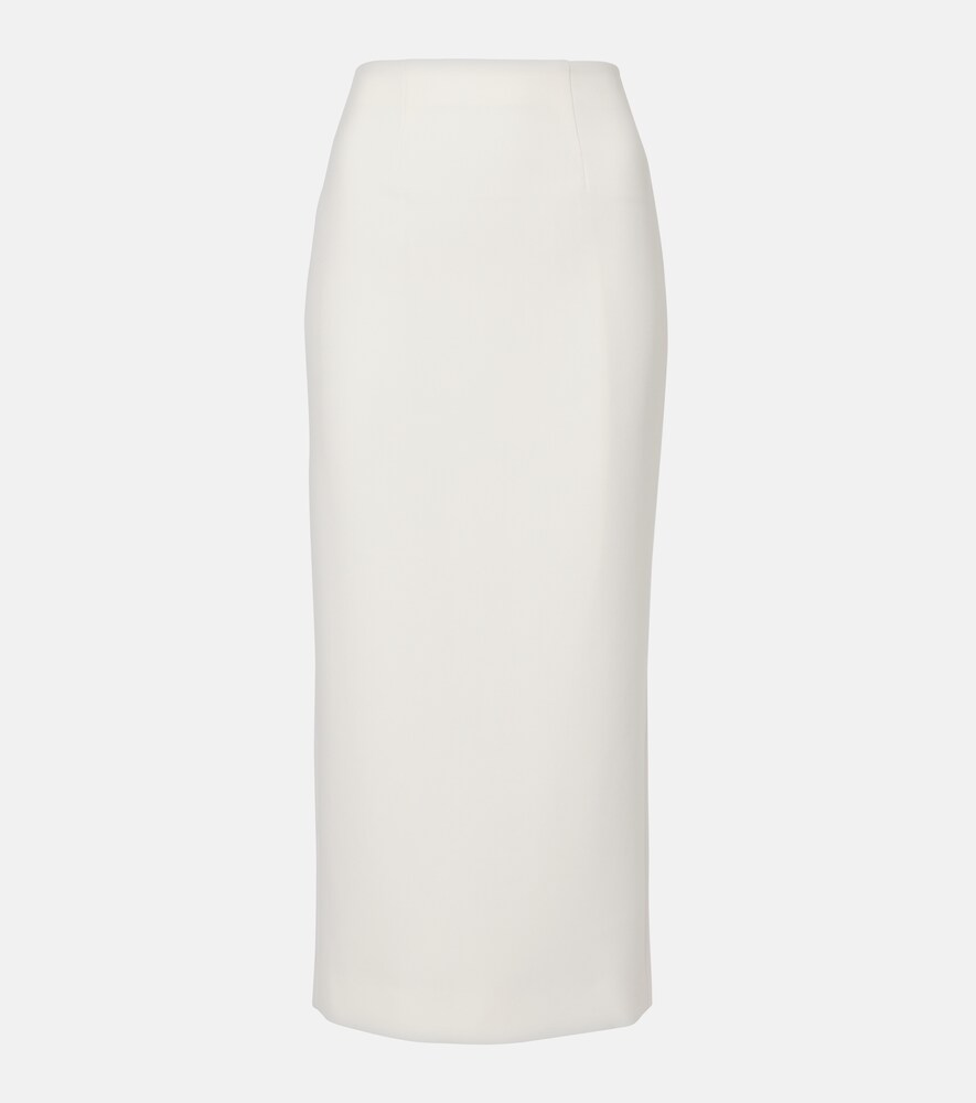 Crêpe Pencil Skirt