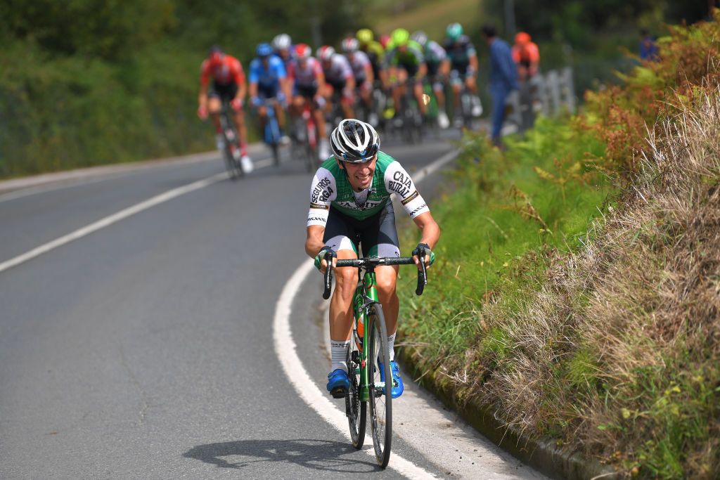 Jonathan Lastra (Caja Rural-Seguros RGA) was in the break once again