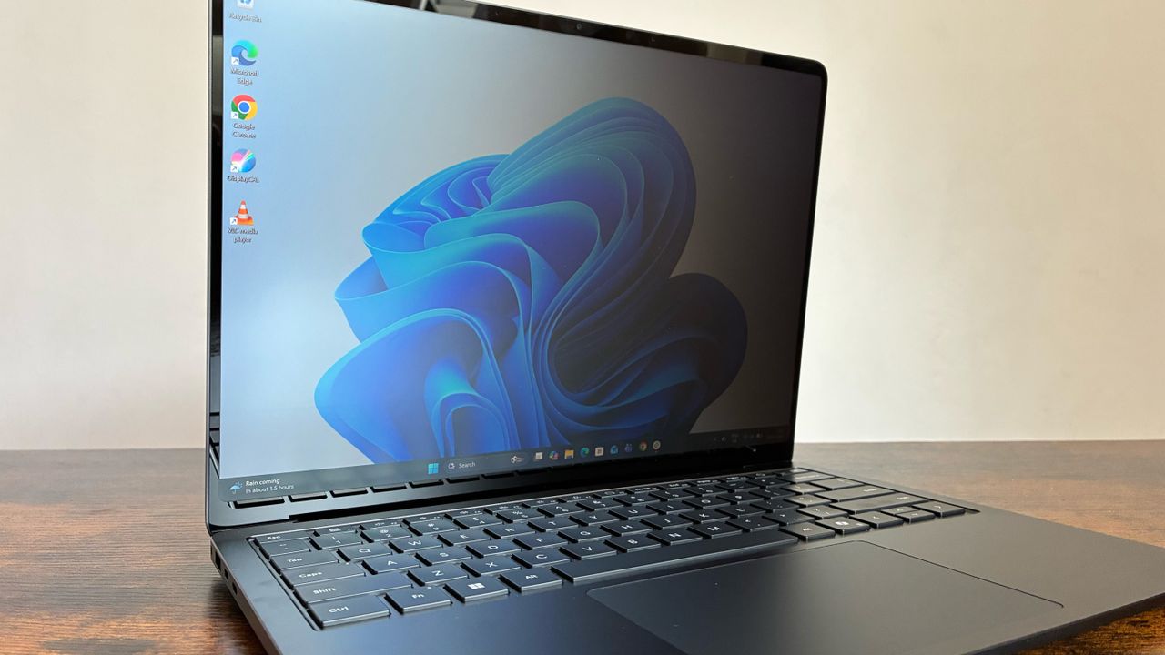 The Microsoft Surface Laptop 8 on a desk