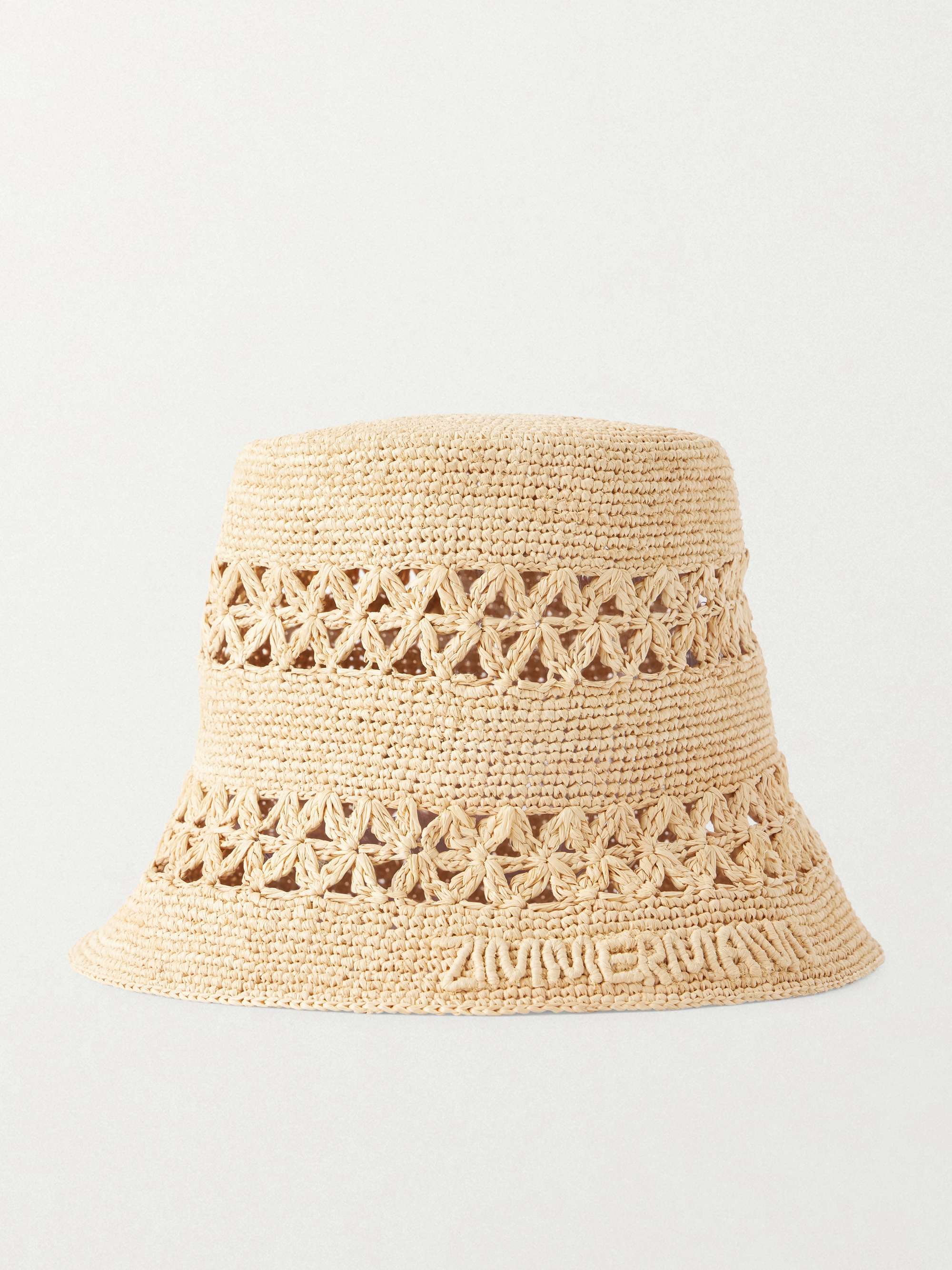 Raffia Bucket Hat