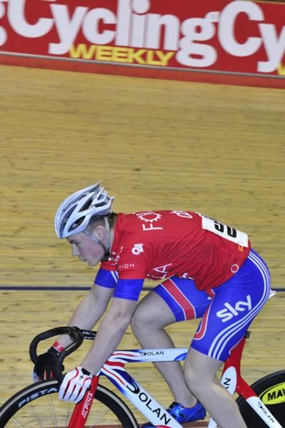 John Paul in the sprint