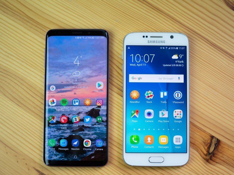 Samsung Galaxy S9 vs. Galaxy S6