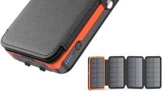 image of the Hiluckey solar charger 2700mAh