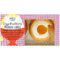 1. M&amp;S Egg &amp; Soldiers Mousse Cakes, 120g - View at Ocado