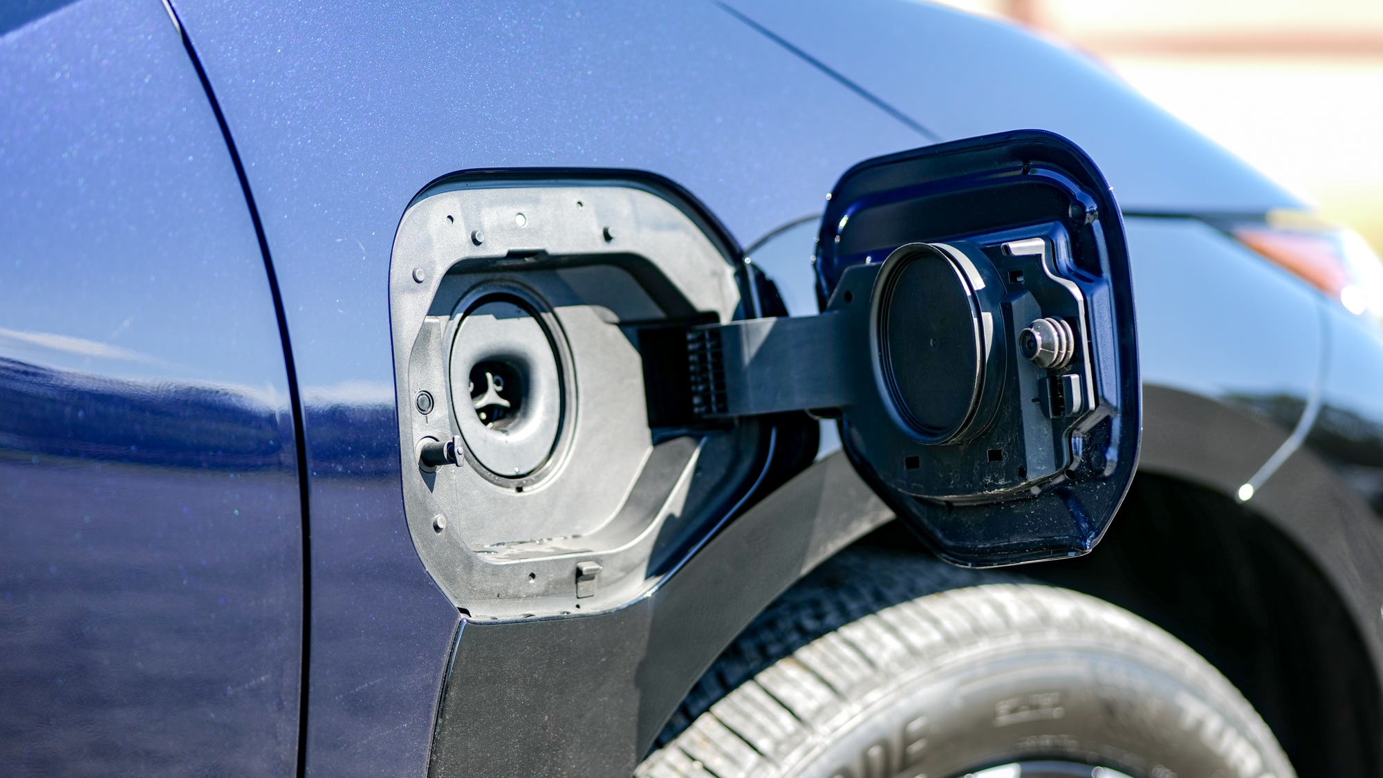 2026 Subaru Solterra NACs charging port.