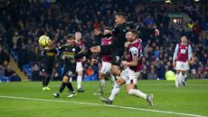 Gabriel Jesus scored twice in Manchester City’s 4-1 victory over Burnley at Turf Moor