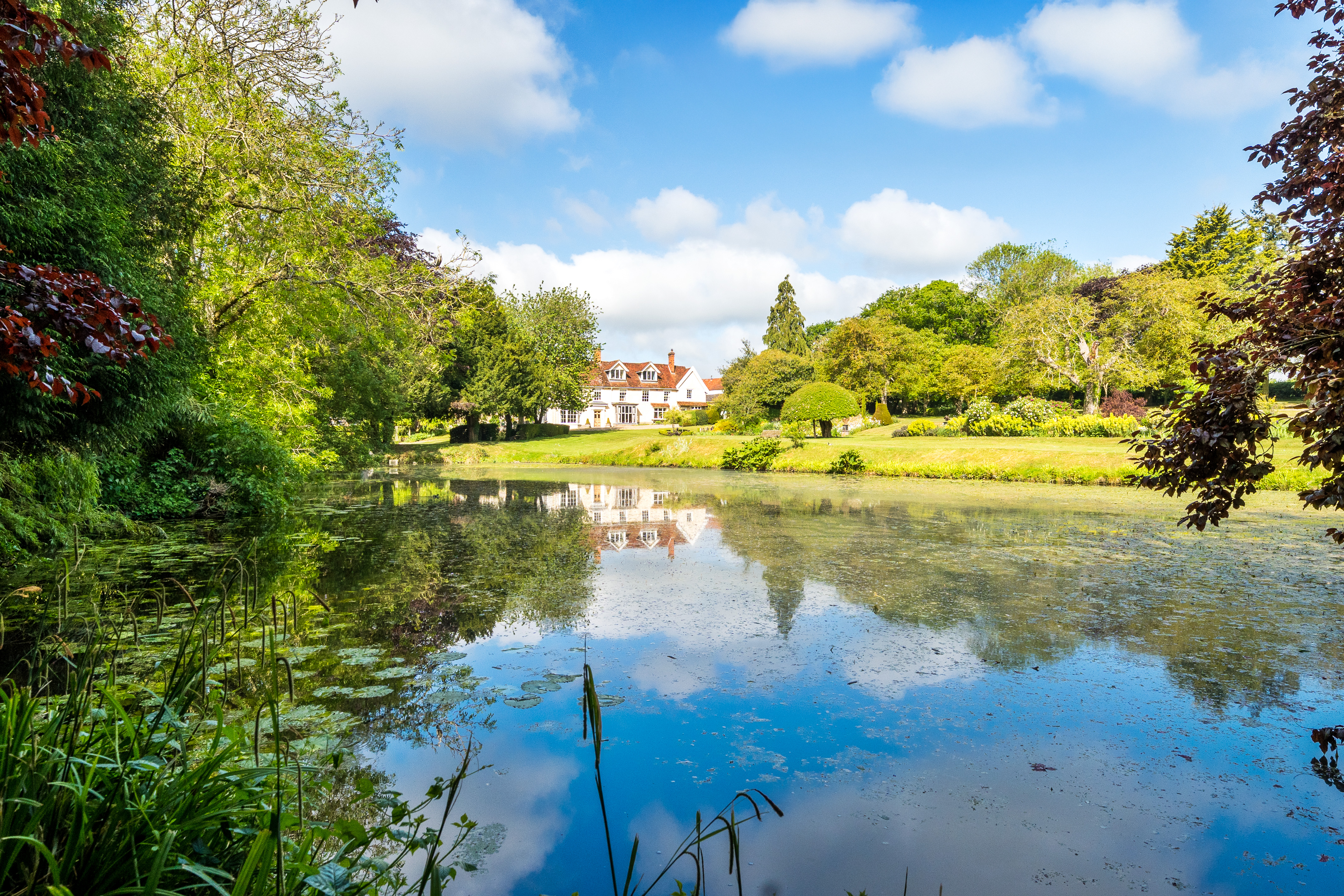 Lavenham Hall in Suffolk - pictures from David Burr Estate Agents