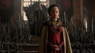 Young Rhaenyra in House of the Dragon.