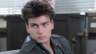 Charlie Sheen in Ferris Bueller's Day Off