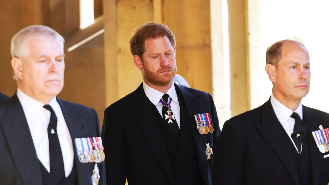 Prince Harry and Prince Edward