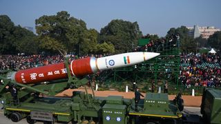 Mission Shakti anti-satellite weapon before the test.