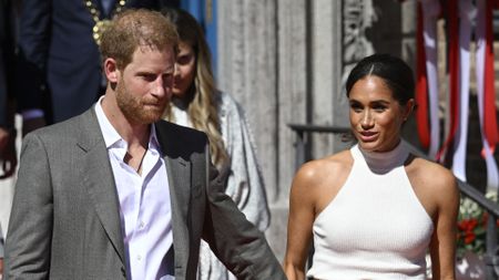 Prince Harry and Meghan Markle in Germany