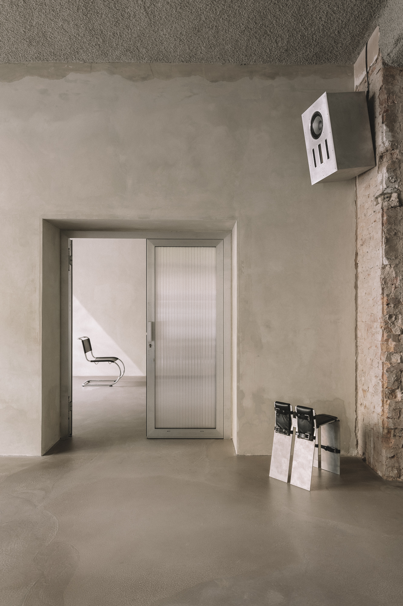 The SEVEN space includes a mix of commissioned pieces and classic design