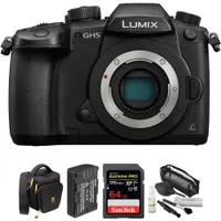 Panasonic GH5 + accessory kit: $1,397.99 (was $2,004.99)