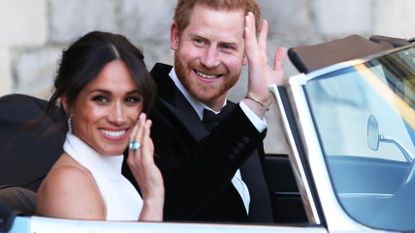 Royal Wedding 2018 prince harry meghan markle reception car