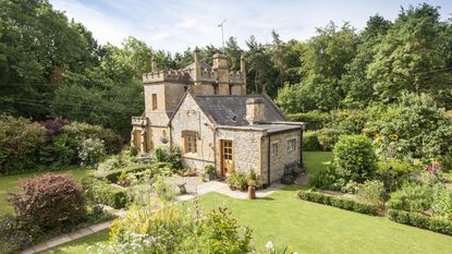 Small castle in UK