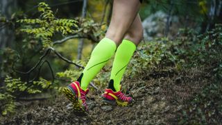 Compression running socks