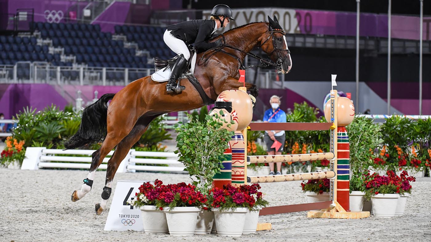 Olympic eventing individual gold
