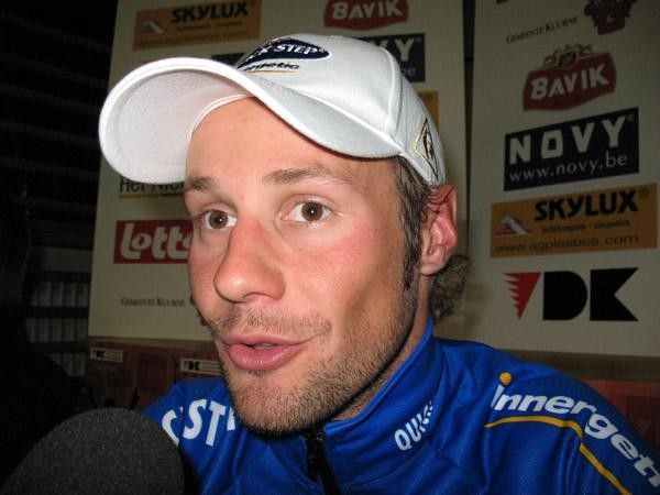 Everyone wants to chat with Boonen.