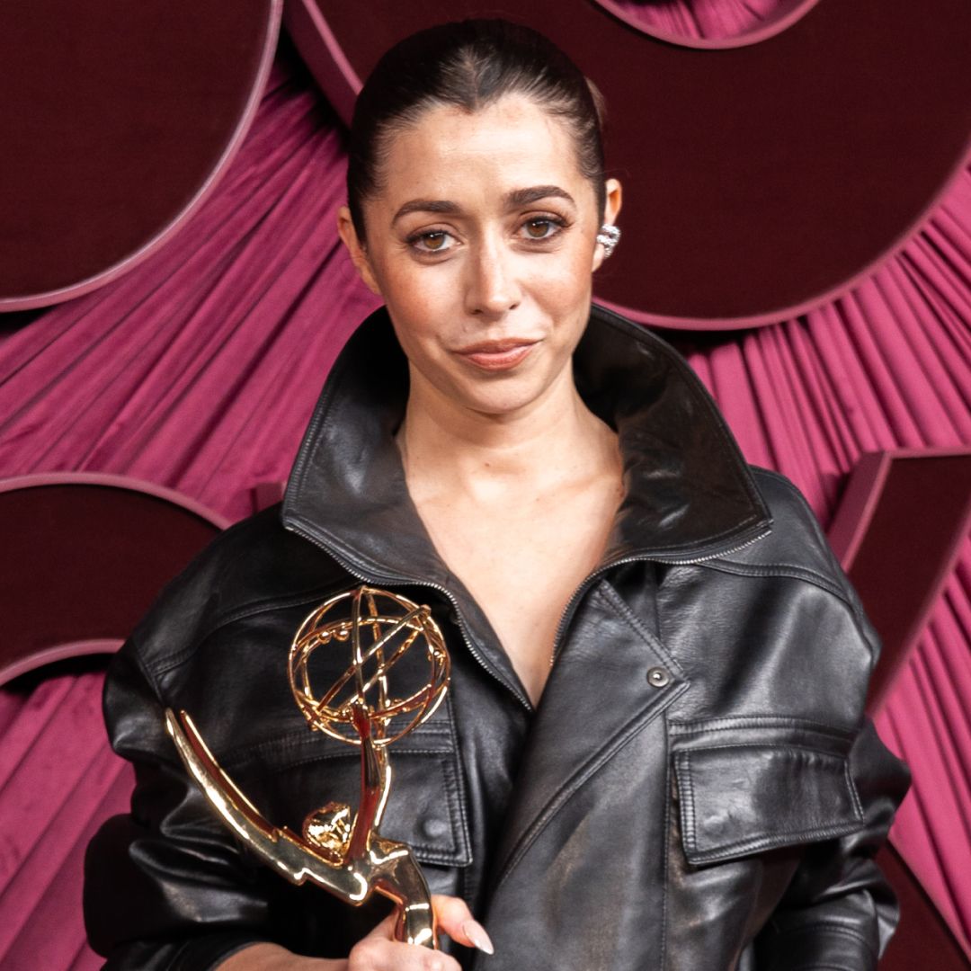 Cristin Milioti celebrated her 2025 Emmys win in an after-party leather look