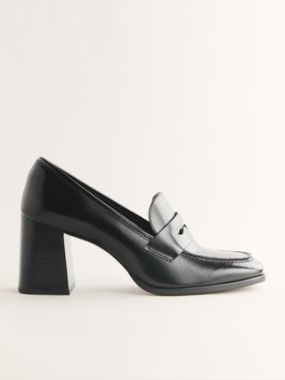 Nadine Pointed Heel Loafers