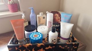 A selection of the conditioners for curly hair tested by woman&home