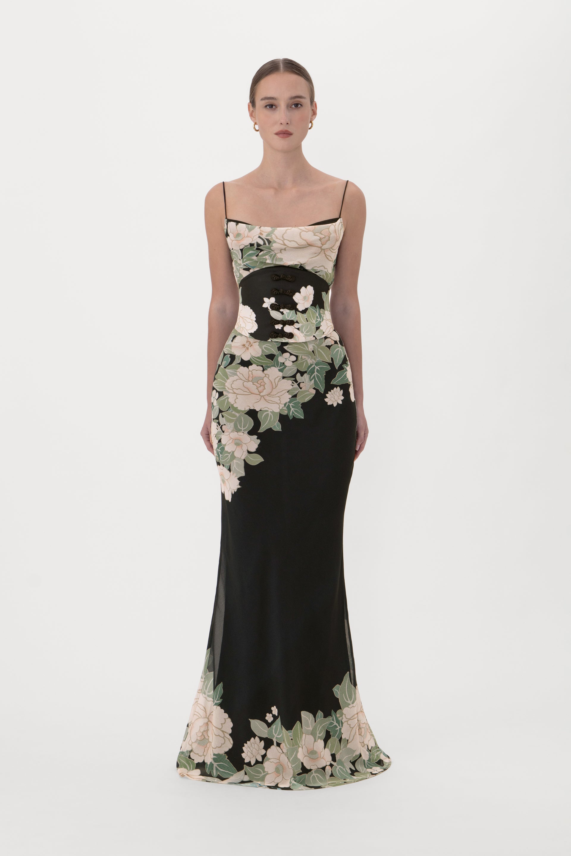 Esme Dress - Black Multi / 00