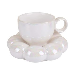 Koythin Ceramic Coffee Mug in white