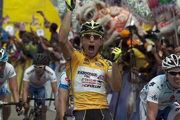 Guardini the great: Well he's on his way. Italian twenty-one-year-old Andrea Guardini (Farnese Vini/Neri Sottoli) is proving the man to beat on the flat stages of the tour.