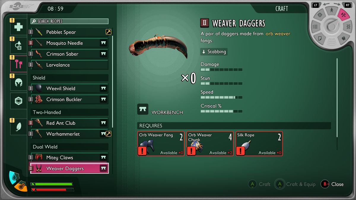 Screenshot of Grounded 2 on Xbox Series X.