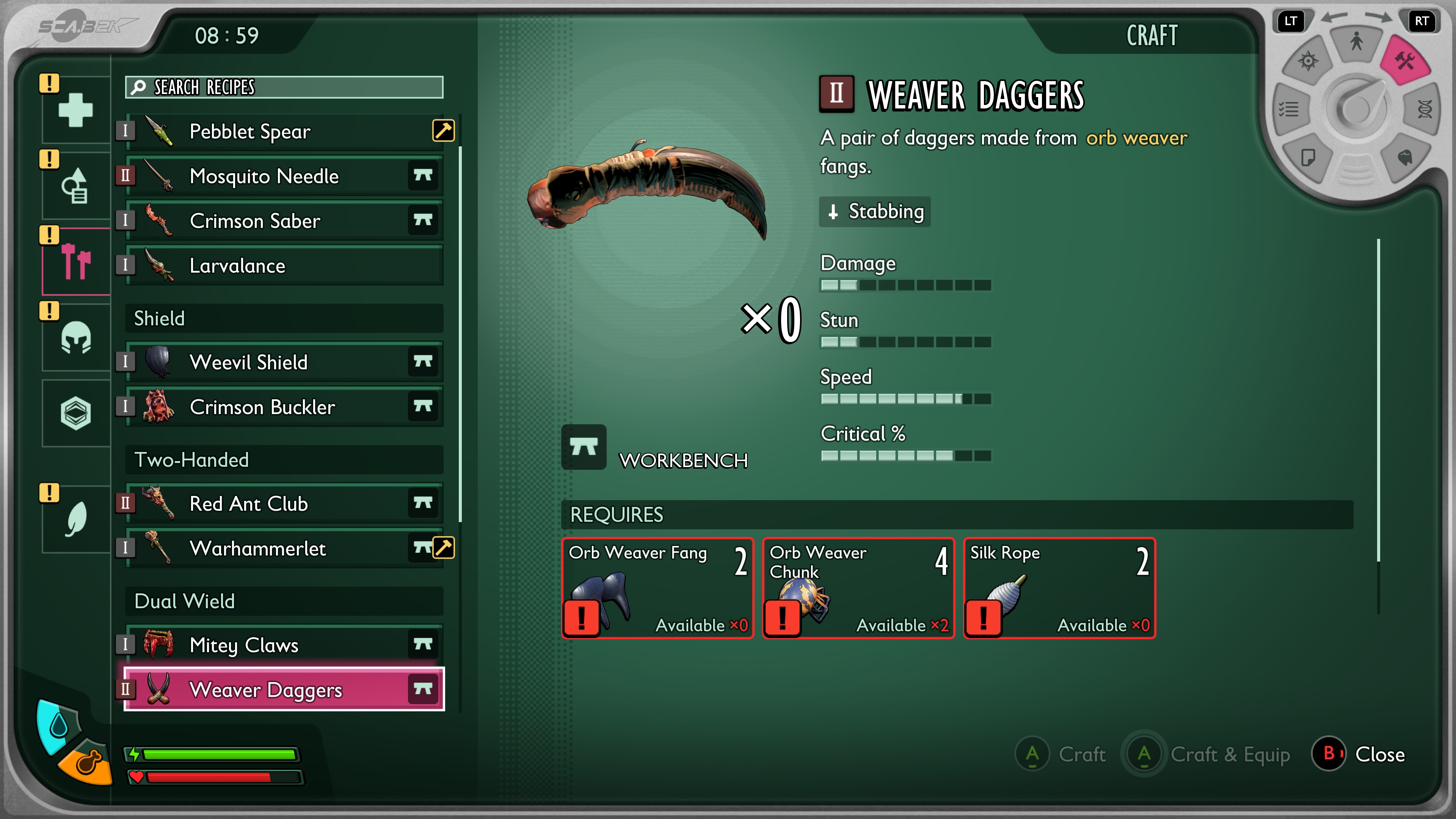 Screenshot of Grounded 2 on Xbox Series X.